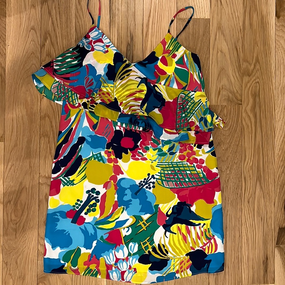 J Crew Multi colored dress